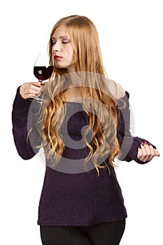 Red wine expression