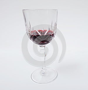 Red Wine glass compose
