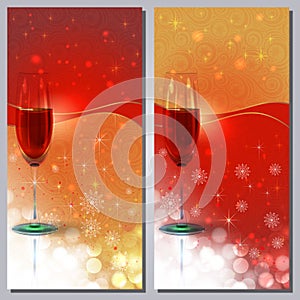 Red Wine Greeting Card
