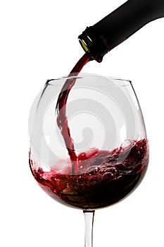 Red Wine Poured