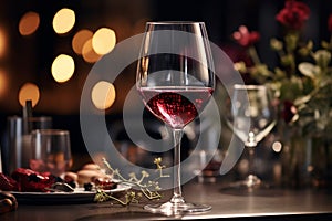 Red Wine\'s Elegance Enhancing Fine Dining\'s Romance
