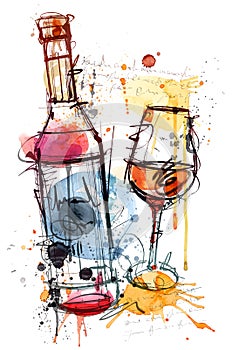 The Red Wine Sketch