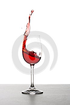 Vino rosso pozzanghera 