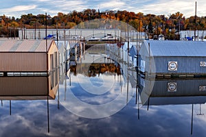 Red Wing Boathouses