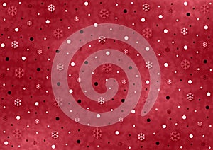 Red winter wallpaper background design for content creation