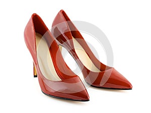 Red women shoes