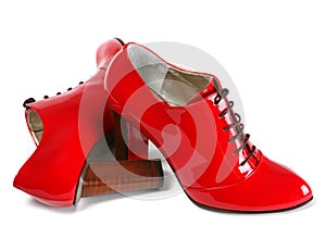 Red women shoes