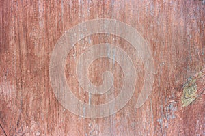 red wooden door with peeling paint, background