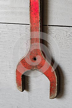 Red Wrench Spanner