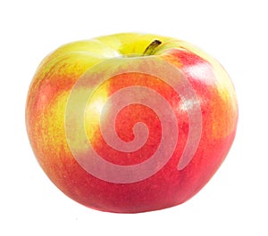 Red-yellow apple