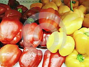 Red and yellow bell peppers are essentially just green peppers that have been allowed to ripen.