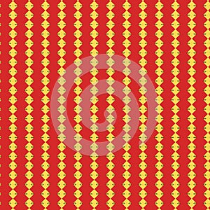 Red yellow forms, shapes geometries, repeated elegant design, textile illustration