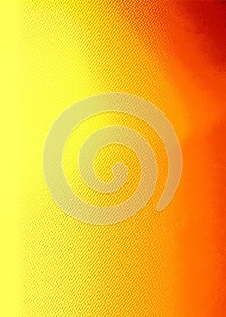 Red, yellow gradient vertical background with copy space for text or your images