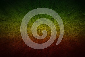 Red, Yellow, Green color reggae style. Grunge motion speed background blank for design photo