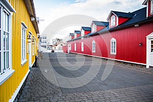 Red and Yellow houses