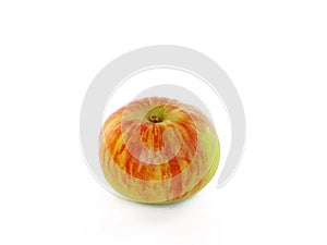 Red yellow isolated apple