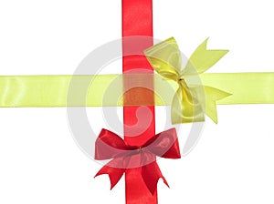 Red and yellow ribbon