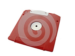 Red Zip Disk