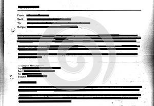 Redacted email