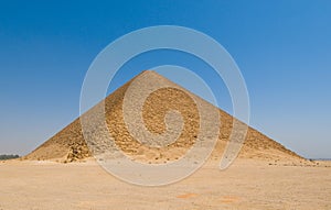 Redd pyramid at Dahshur, Egypt
