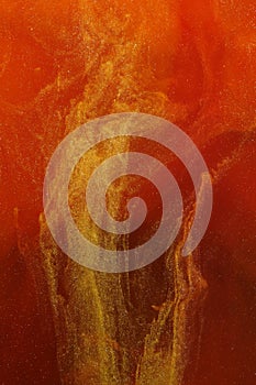 Reddish abstract painting