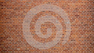 Reddish Brick Wall of an Old Building. Background of a Wall With Old Stones.