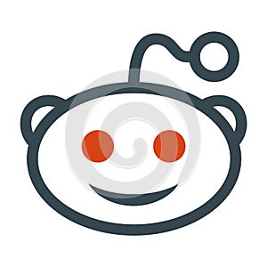 reddit logo illustration