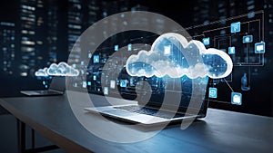 Redefining Connectivity: A Futuristic Concept of Cloud Computing and Data Flow