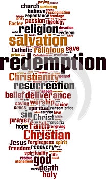 Redemption word cloud