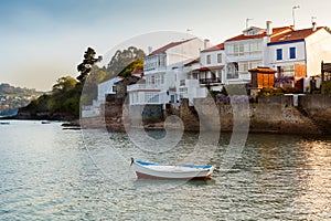 Redes: fishing village of Spain attached to the sea photo