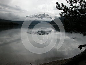 Redfish Lake & Sawtooth Mountains