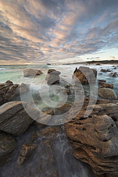 Redgate beach sunset