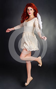 Redhead angel