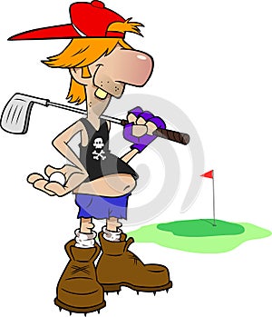 Redneck Golfer photo