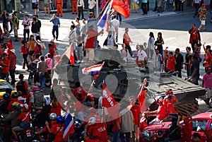 Redshirt Protesters - Armoured Vehicle