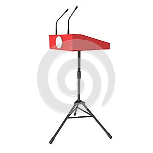 RedSpeaker Podium on Tripod