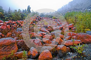 Redstone glacier