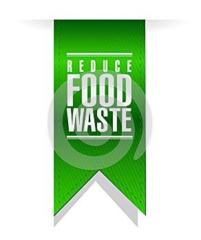 reduce food waste banner sign