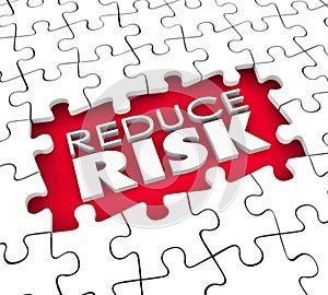 Reduce Risk Puzzle Hole Pieces Lower Danger Increase Safety Security