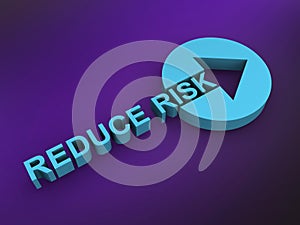 reduce risk word on purple