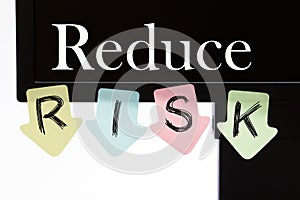 Reduce Risk Concept