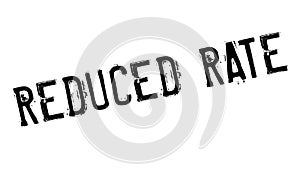 Reduced Rate rubber stamp