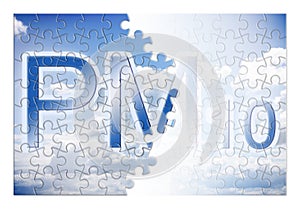 Reduction of particulate matter PM10 in the air - concept ima photo