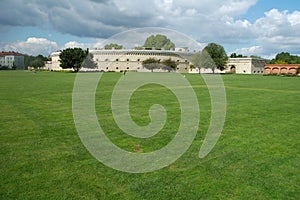 Reduit Tilly building in Klenzepark in Ingolstadt in Germany