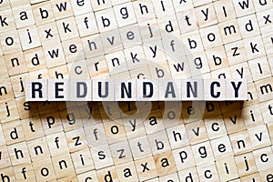 Redundancy word concept on cubes