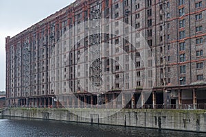 Redundant warehousing on the Mersey waterfront photo