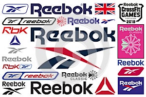 Reebok Logo - vector illustration