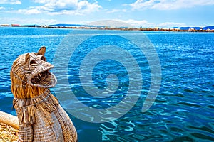 Reed Boat and Lake Titicaca