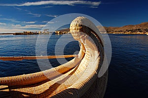 Reed boat, Lake Titicaca