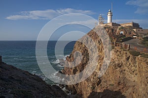 Reef of the sirens in the a Cabo de Gata Natural Park, Almeria